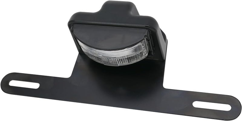 DUTUO LED License Plate Light for RV Trucks UTV ATV Trailer Lorry Boat Number plate lamp Trailer Light Waterproof License Tag Lights (Black Housing +Bracket Mount) - Image 1